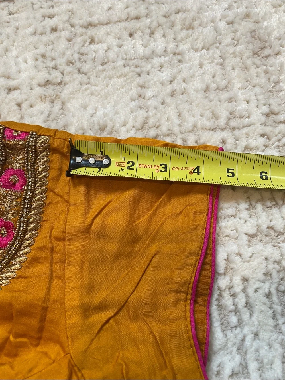 Mustard Embroidered  Women's Cotton Salwar suit with Duptta